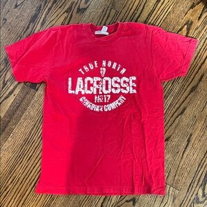 True North Lacrosse Red Short Sleeve Tee